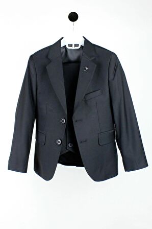 Erkek Çocuk Spor Kesim Yelekli Takım Elbise