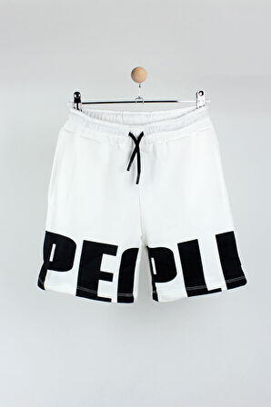 Erkek Çocuk Baskılı Örme Şort