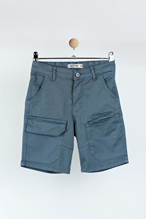 Erkek Çocuk Poplin Şort