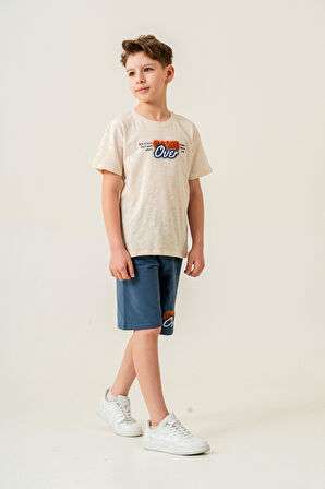 Mackays Erkek Çocuk Penye Şort Takım