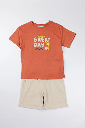 Mackays Erkek Çocuk Penye Şort Takım
