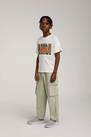 Erkek Çocuk NBA Baskılı Tshirt