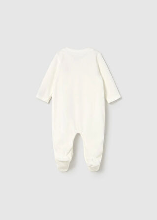 Mayoral Newborn Kız Bebek 2Li Kadife Tulum