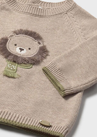 Mayoral Newborn Erkek Bebek Kazak Şort ve Çorap Takım