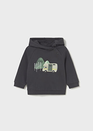 Mayoral Erkek Bebek Kapşonlu Sweatshirt