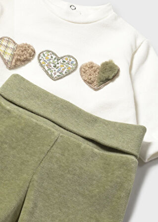 Mayoral Newborn Kadife Takım