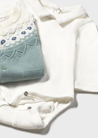 Mayoral Newborn Erkek Bebek Triko Takım