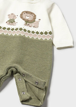 Mayoral Newborn Erkek Bebek Triko Tulum