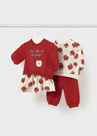 Mayoral Newborn Kız Bebek 2li Örme Takım