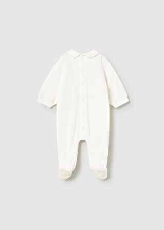 Mayoral Newborn Kız Bebek Kadife Tulum