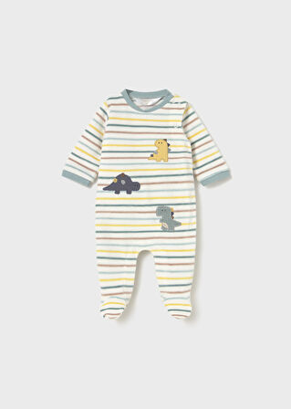 Mayoral Newborn Erkek Bebek Kadife Tulum