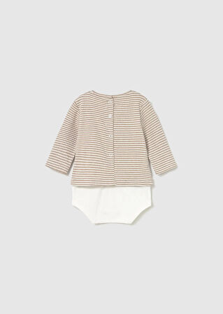 Mayoral Newborn Erkek Bebek Cıtçıtlı Sweatshirt
