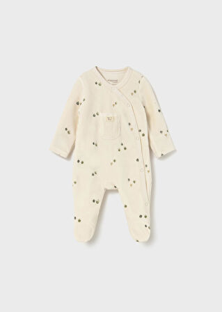 Mayoral Newborn Erkek Bebek Kadife Tulum