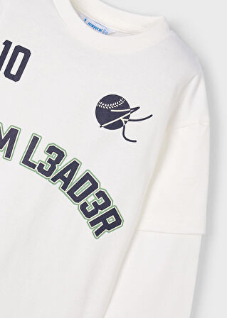 Mayoral Erkek Çocuk Baskılı Sweatshirt