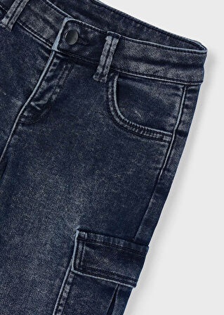 Mayoral Erkek Çocuk Kargo Cep Kot Pantolon