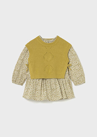 Mayoral Kız Bebek Elbise ve Yelek