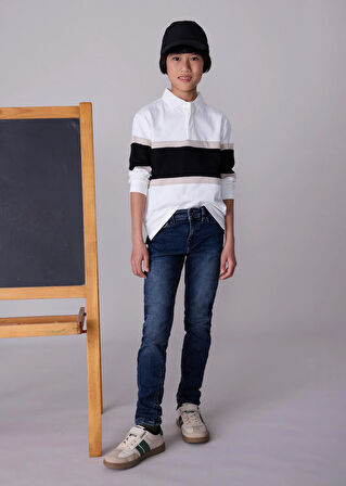 Mayoral Erkek Çocuk Yakalı Sweatshirt