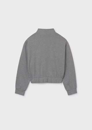 Mayoral Kız Çocuk Sweatshirt Gri