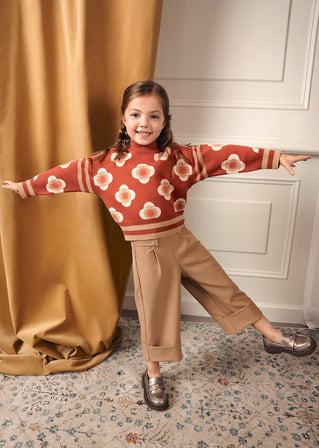 Mayoral Abel&Lula Kız Çocuk Pantalon Camel