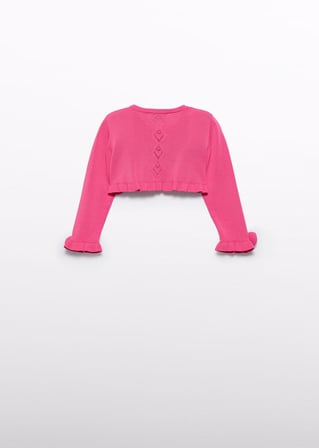 Mayoral Abel Lula Kız Bebek Olive Bolero Mercan