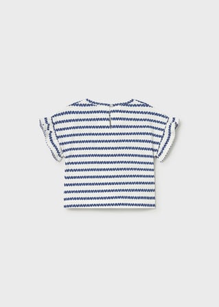 Mayoral Kız Bebek Oversize Tshirt Mavi