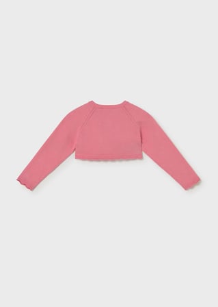 Mayoral Kız Bebek Merserize Bolero Pembe