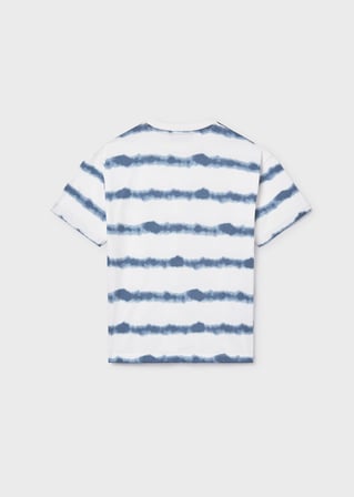 Mayoral Erkek Çocuk Baskılı Tshirt Beyaz
