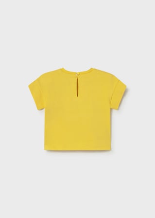 Mayoral Kız Bebek Baskılı Tshirt Sarı