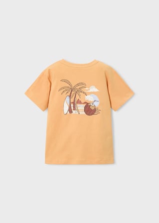 Mayoral Erkek Çocuk İkili Tshirt Set Turuncu