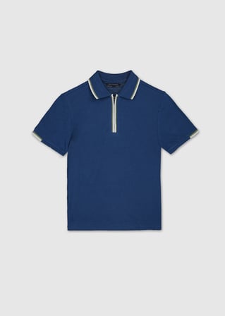 Mayoral Erkek Çocuk Yakalı Tshirt Lacivert