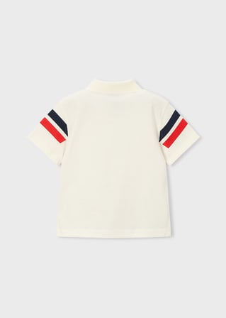 Mayoral Erkek Çocuk Yakalı Tshirt Krem