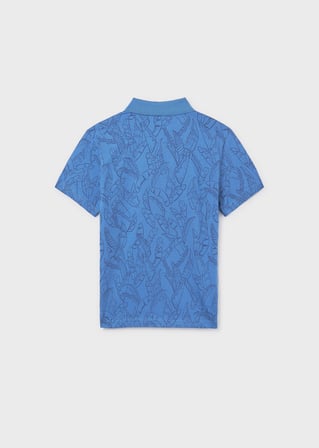 Mayoral Erkek Çocuk Yakalı Tshirt Mavi