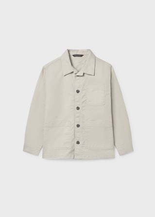 Mayoral Erkek Çocuk Gabardin Gömlek Bej