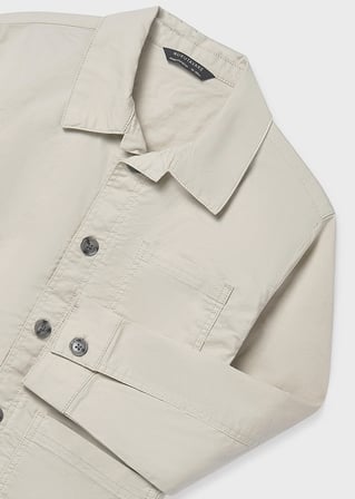 Mayoral Erkek Çocuk Gabardin Gömlek Bej