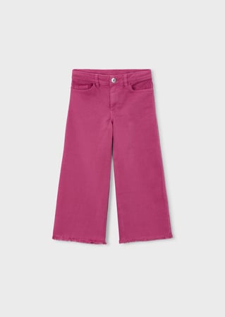 Mayoral Kız Çocuk Geniş Paça Pantolon Pembe