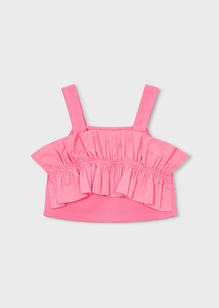 Mayoral Kız Çocuk Askılı Tshirt Pembe