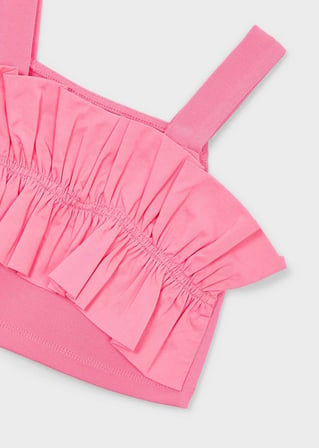 Mayoral Kız Çocuk Askılı Tshirt Pembe