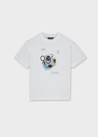Mayoral Erkek Çocuk Tshirt Beyaz