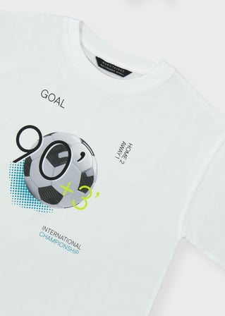 Mayoral Erkek Çocuk Tshirt Beyaz