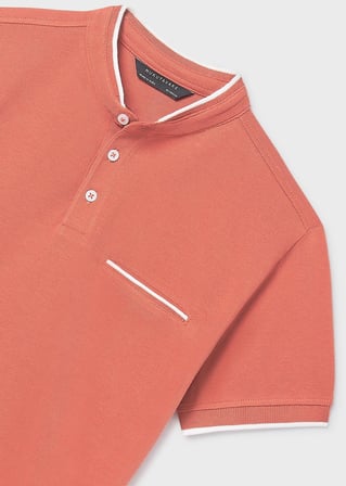 Mayoral Erkek Çocuk Düğmeli Tshirt Turuncu