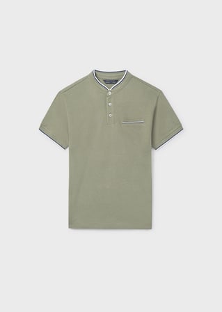 Mayoral Erkek Çocuk Düğmeli Tshirt Yeşil