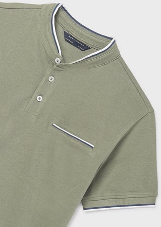 Mayoral Erkek Çocuk Düğmeli Tshirt Yeşil