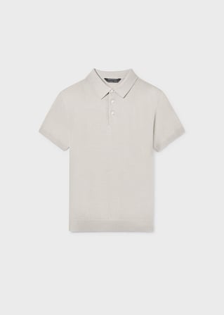 Mayoral Erkek Çocuk Yakalı Tshirt Bej