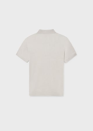 Mayoral Erkek Çocuk Yakalı Tshirt Bej
