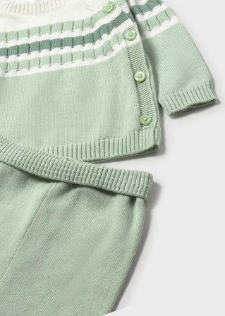 Mayoral Yenidoğan Erkek Bebek Better Cotton Merserize Trko Takım Yeşil