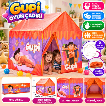6775 Çadır Gupi 100X70X100CM Gup
