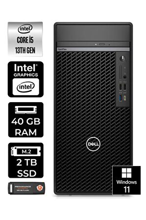 DELL OPTIPLEX 7010MT i5 13500 40GB RAM 2TB SSD W11HOME N010O7010MTU MASAÜSTÜ PC & PER4BELLEK