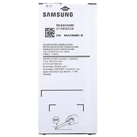 A510 - A5 2016 Samsung Batarya EB-BA510ABE