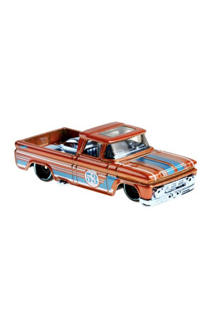 Mavi Ve Parlak Arabalar - Custom 1962 Chevy Pickup - Grr38