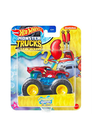 Monster Trucks Gösteri Dünyası Temalı Koleksiyonluk 2024 Yeni Seri SpongeBob Mr.Krabs